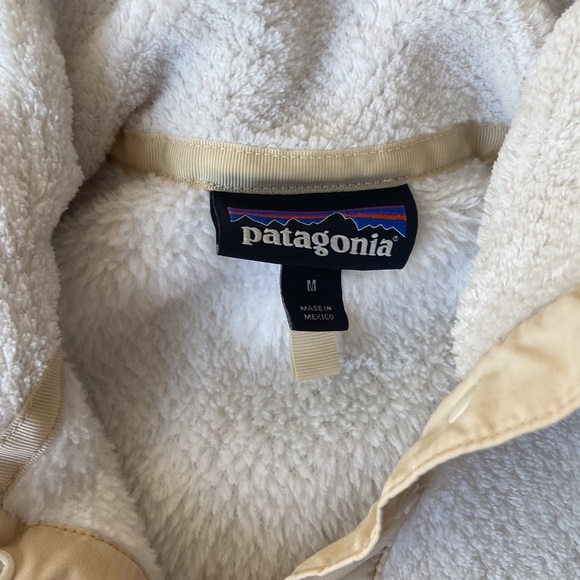 Patagonia Women's Re-Tool Snap-T Fleece Pullover - cream/ivory - Picture 2 of 3